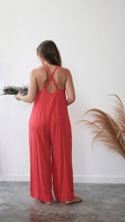 Shu Jumpsuit Red