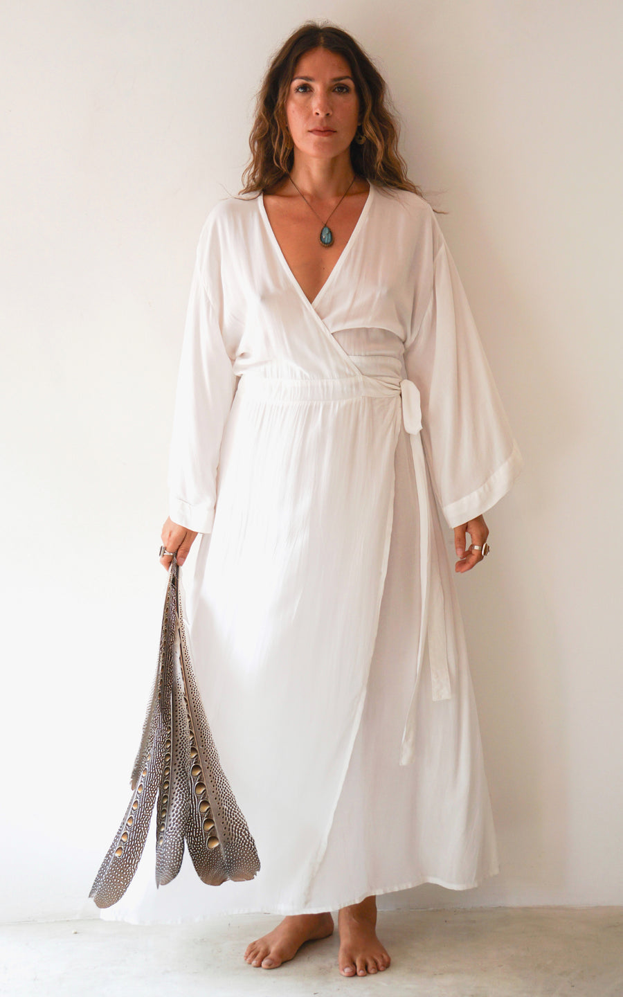 MAAT Dress Off White