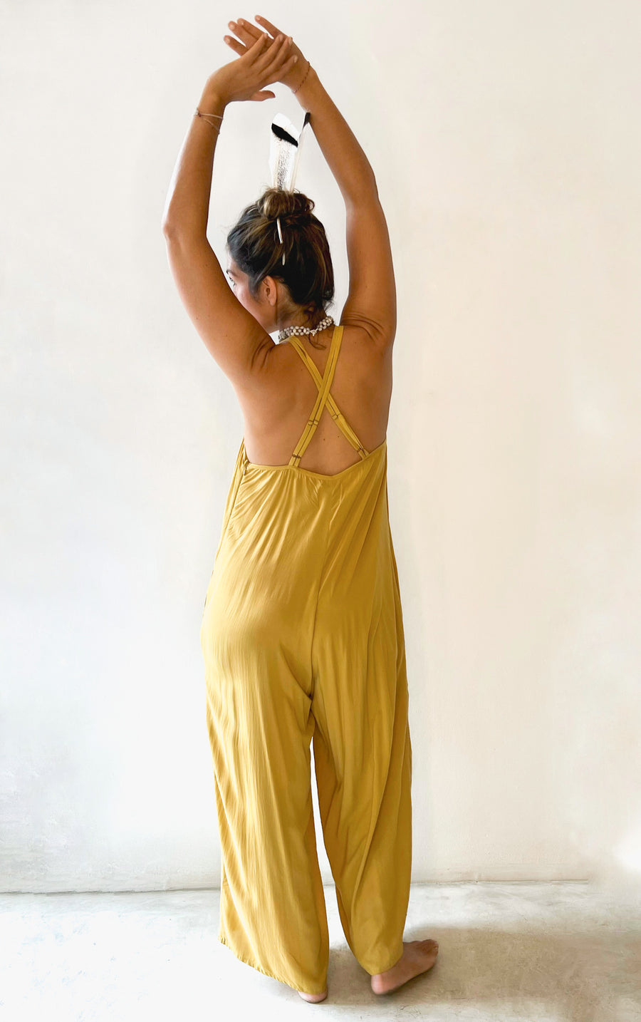 Shu Jumpsuit Gold Yellow