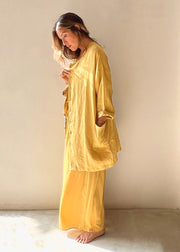 Geb Coat Gold Yellow