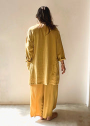 Geb Coat Gold Yellow