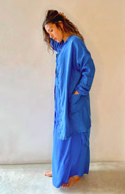 Geb Coat New Blue