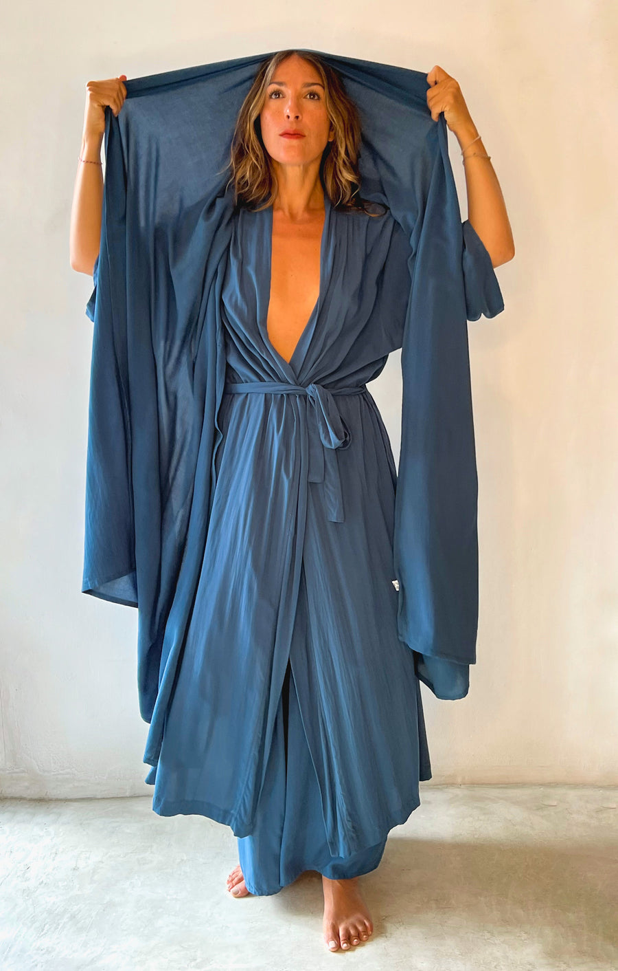 Tefnut Kimono Organic Blue