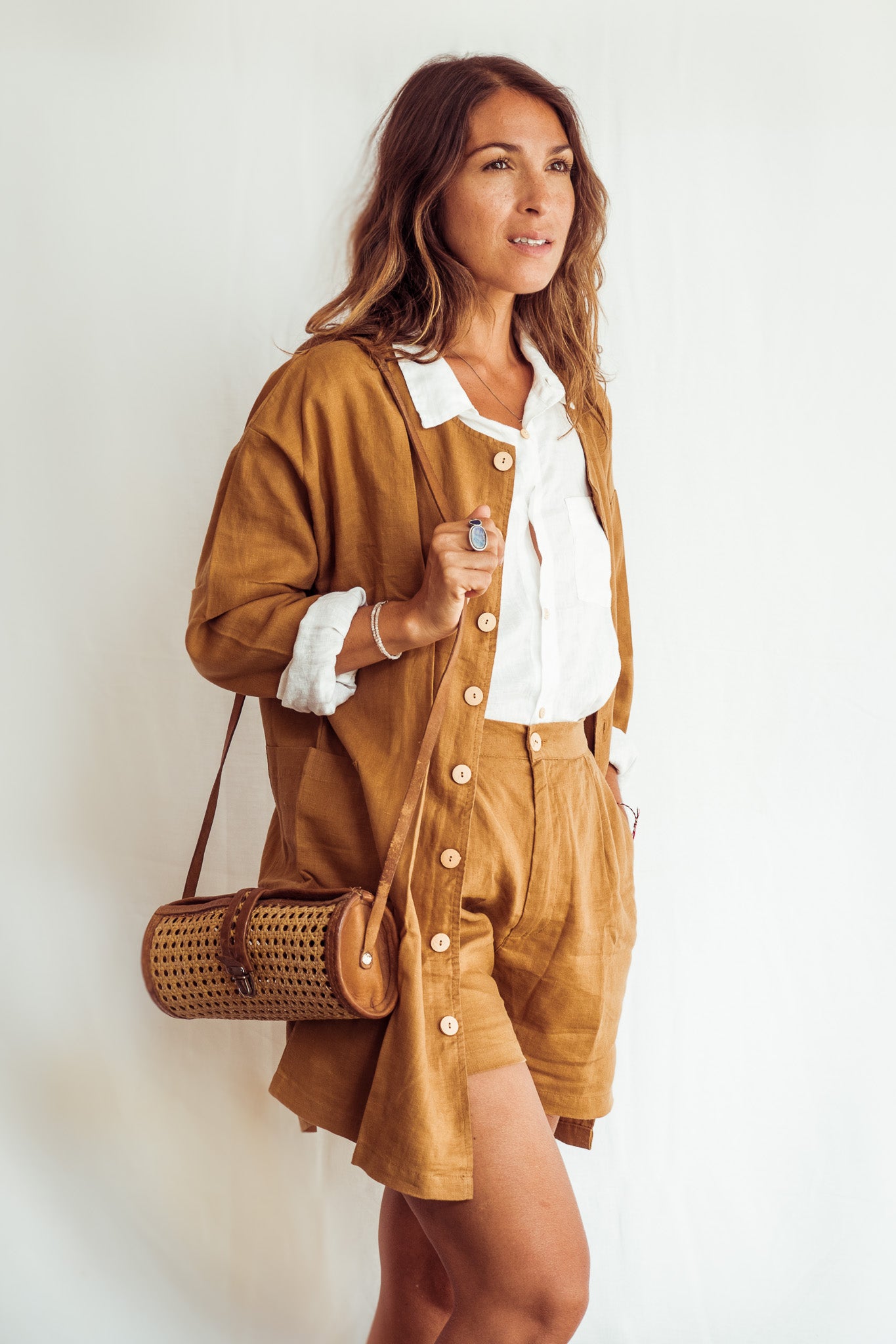 women shorts rust