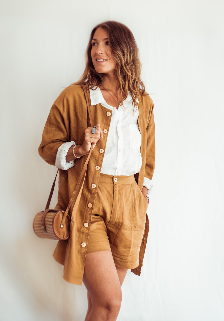 women shorts rust