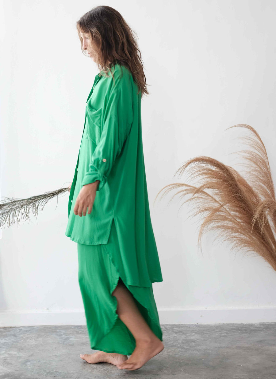 women dress new green