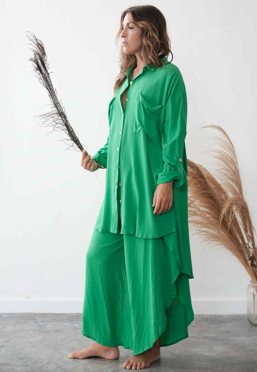 women dress new green