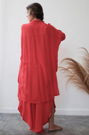 women dress red