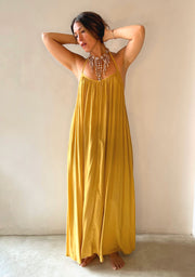 women dress yellow