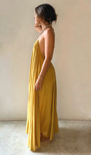 women dress yellow