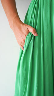 women dress green