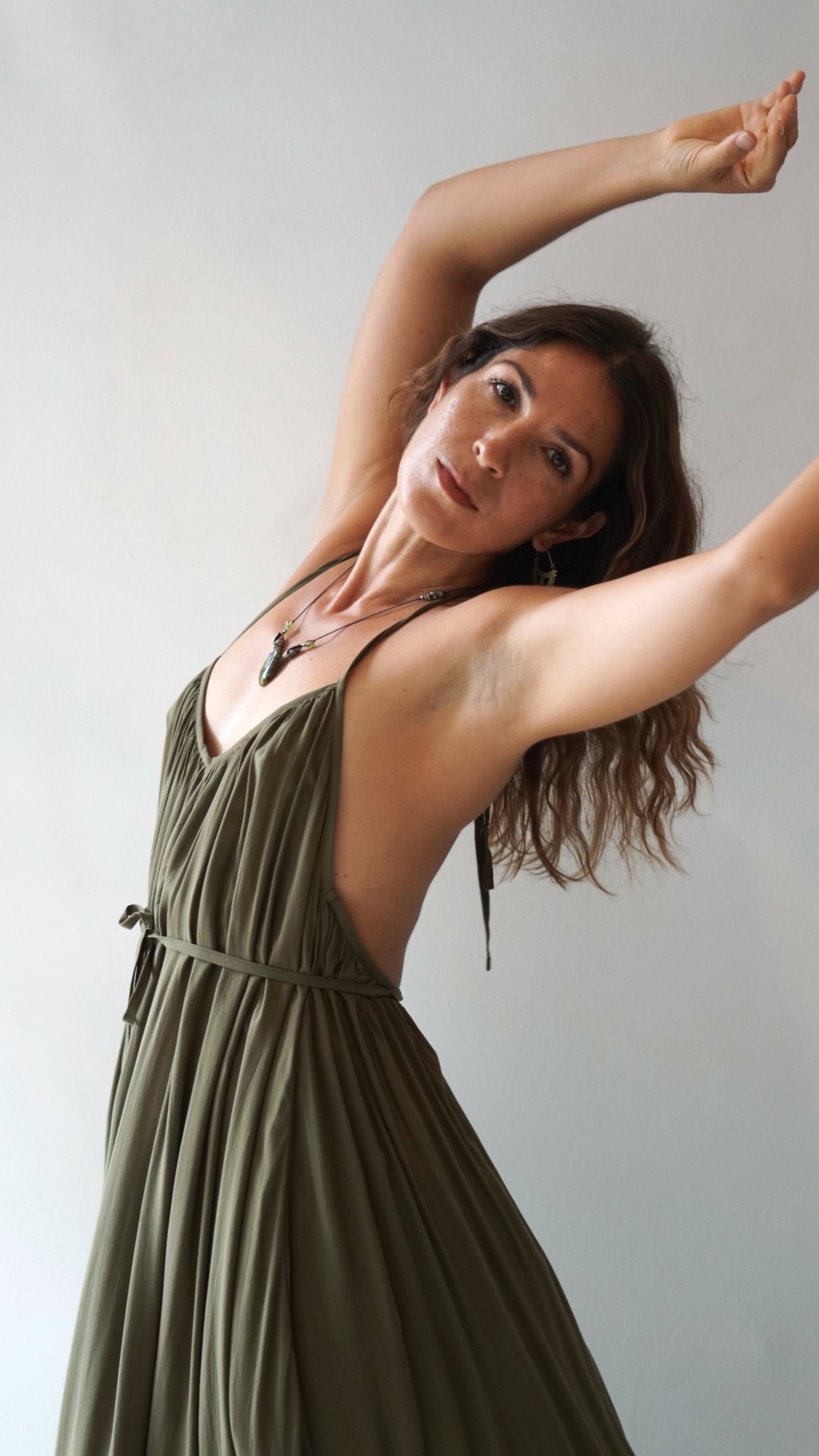 Bes Dress Organic Green
