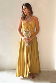 Bes Dress Gold Yellow