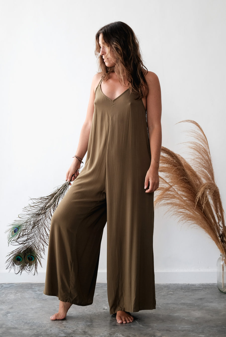 Shu Jumpsuit Organic Green