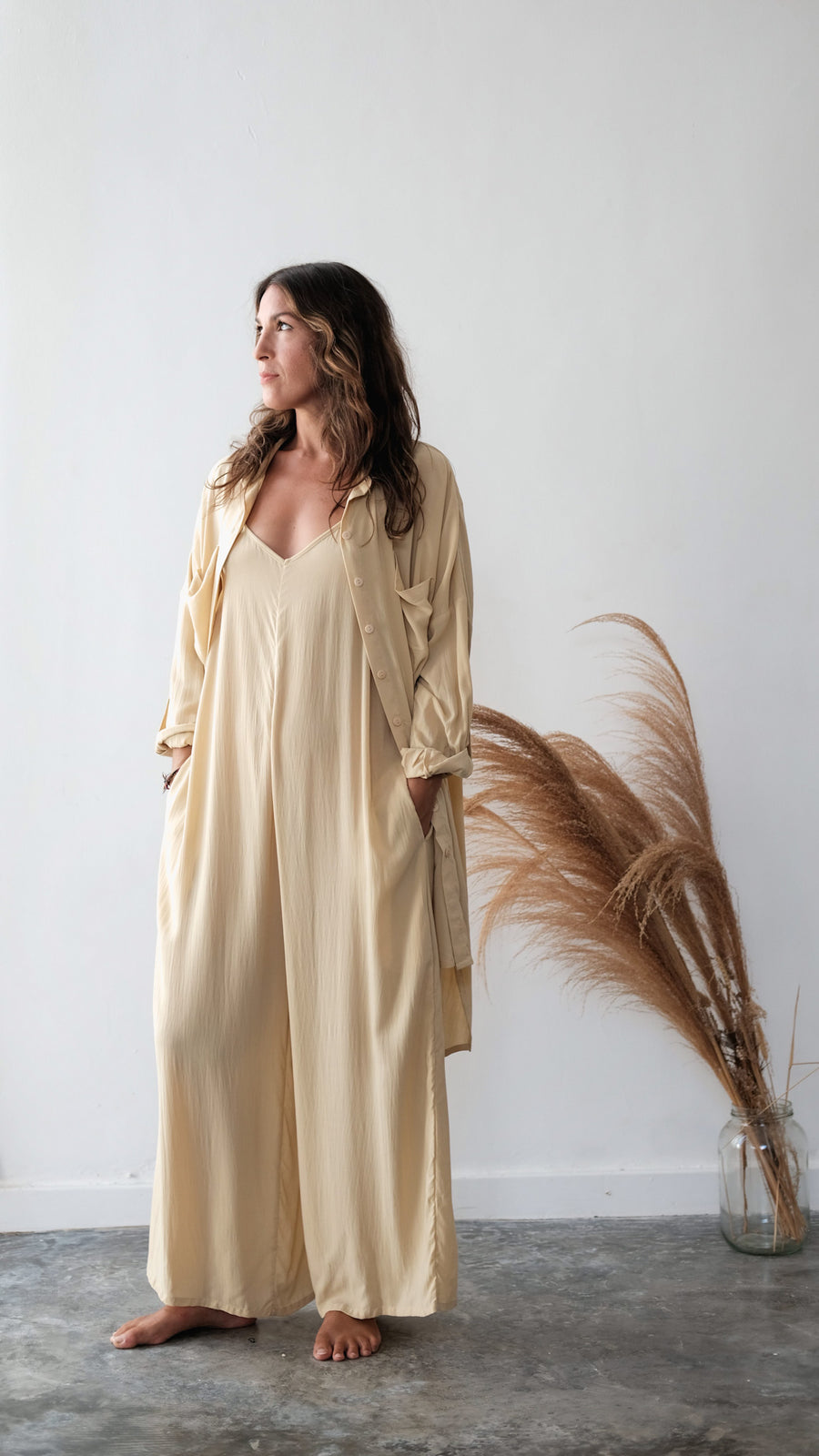 Shu Jumpsuit Sand