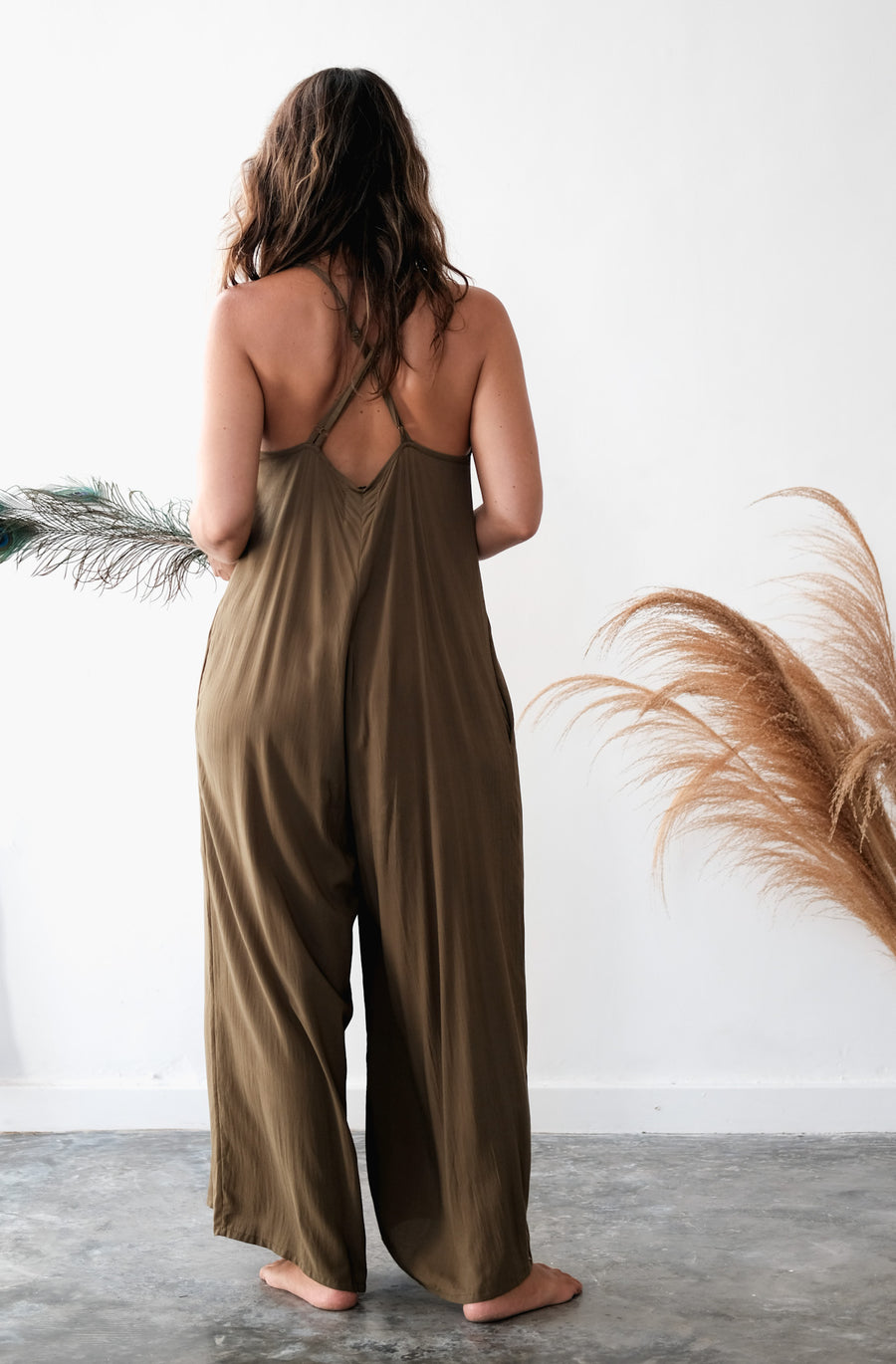 Shu Jumpsuit Organic Green