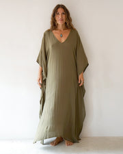 Khnum Kaftan Organic Green