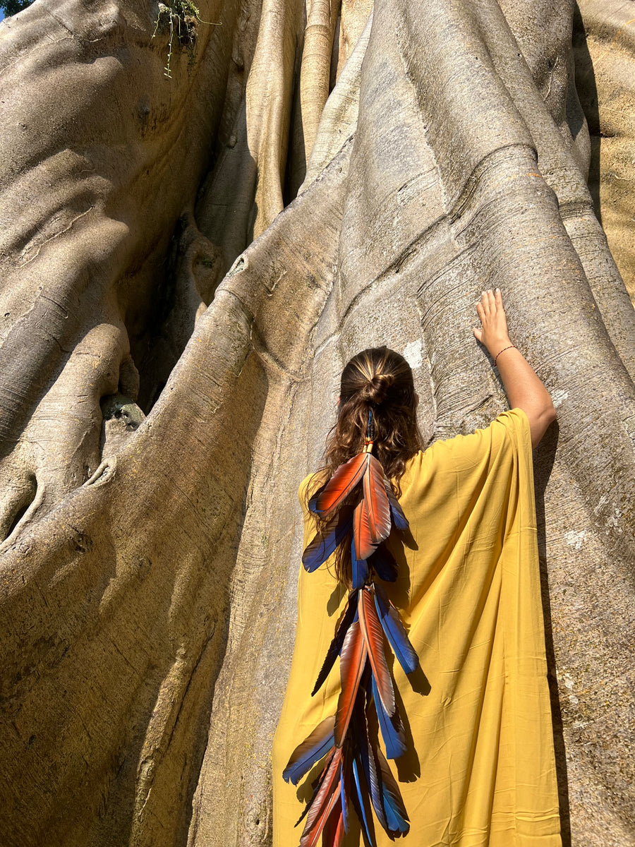 Khnum Kaftan Gold Yellow