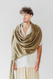 ISIS Shawl Organic Green