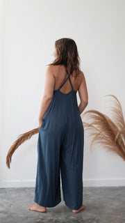 Shu Jumpsuit Organic Blue