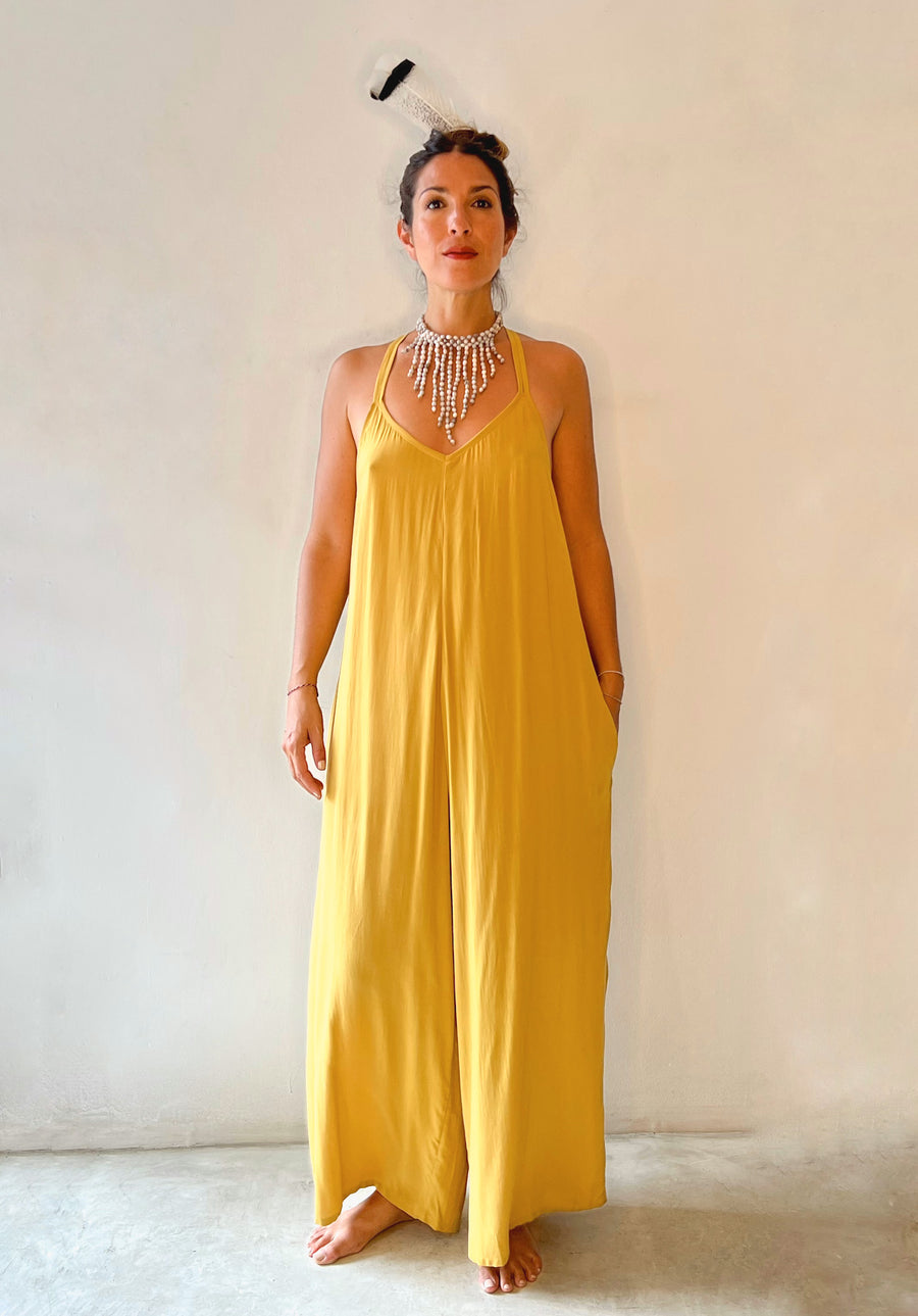 Shu Jumpsuit Gold Yellow